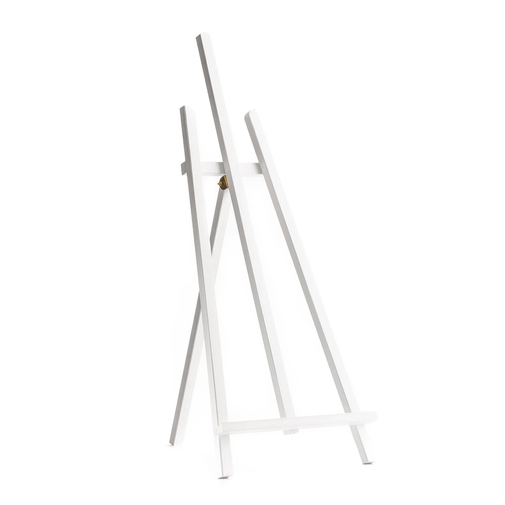Chevalet de table - blanc, 24 po