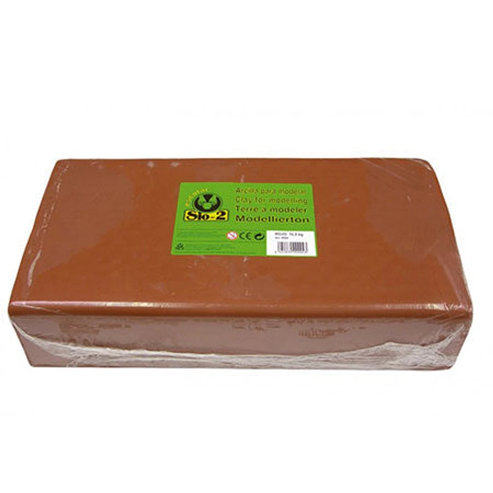 Red Pottery Clay 12.5 kg - Red