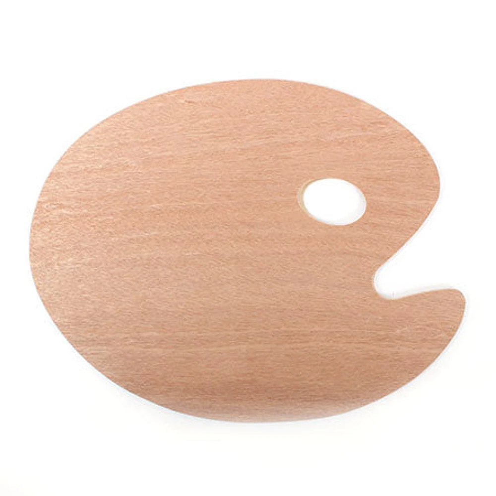 Palette d'artiste en bois
