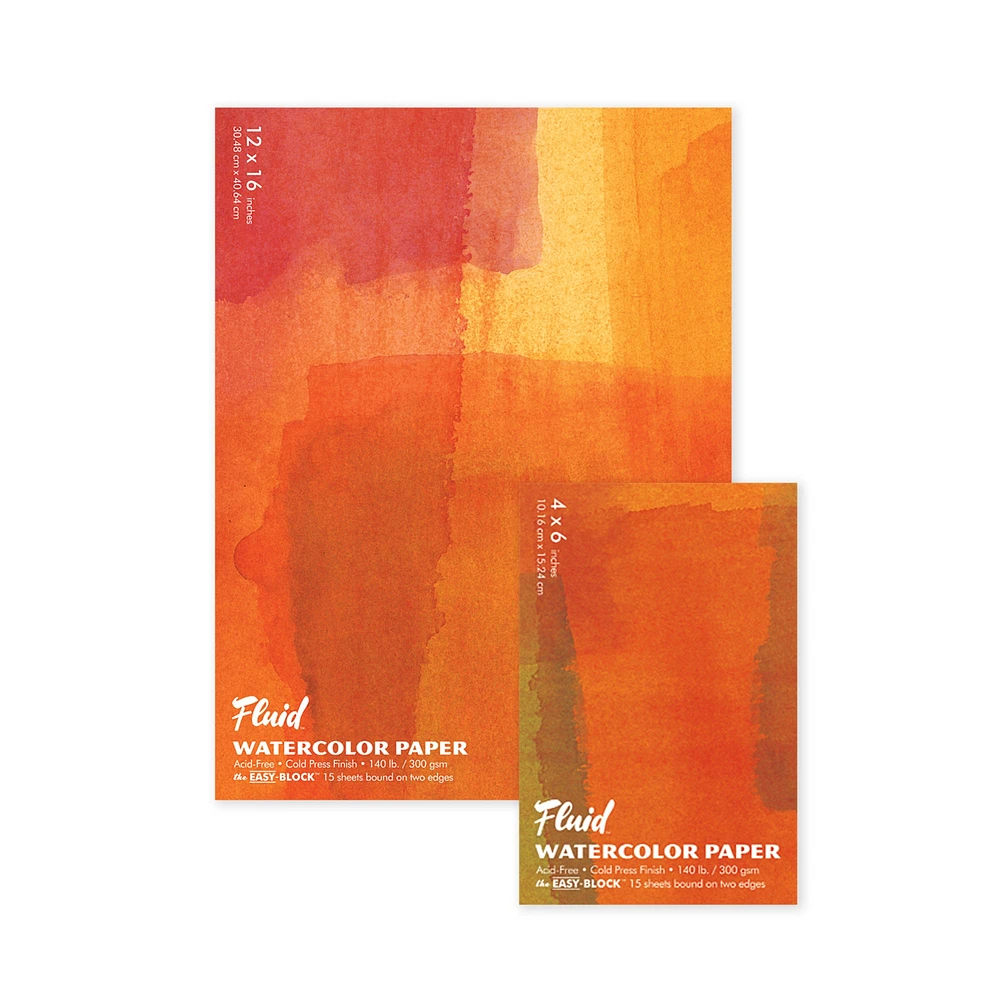Fluid Watercolour Block