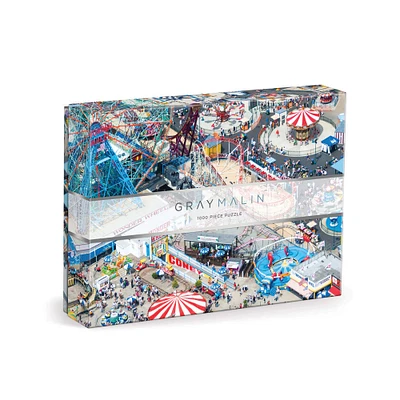 1,000-Piece Puzzle - "Coney Island"