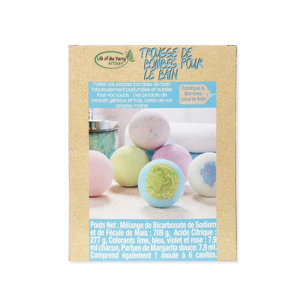 Ens. bombes de bain maison