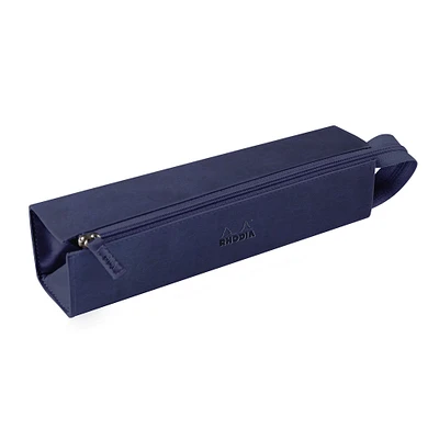 Trousse plumier à glissière - bleu nuit