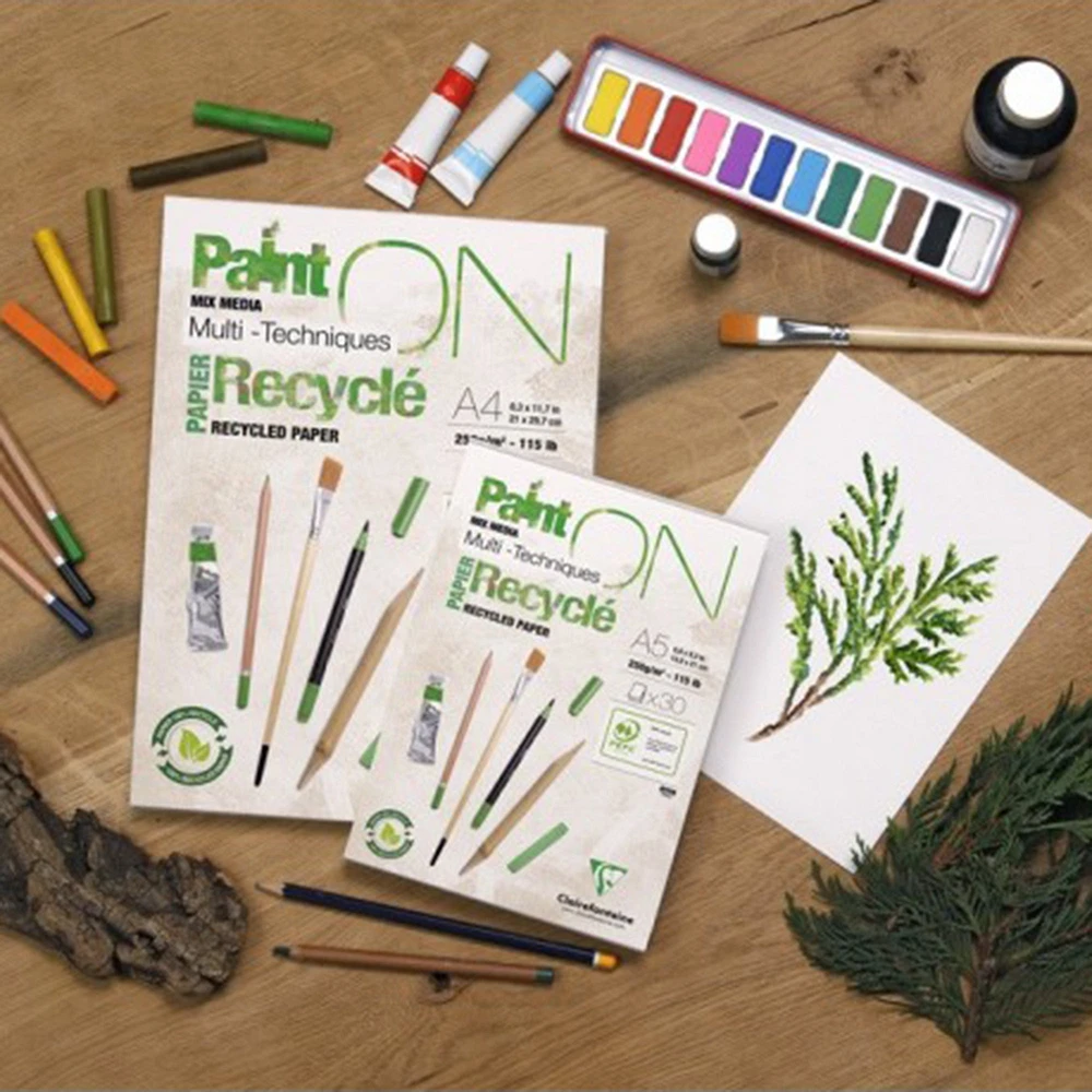 Paint'ON Mixed Media Glued Pad - Recycled