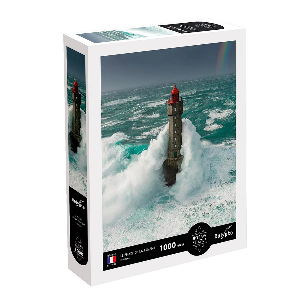 1,000-Piece Puzzle - "The Mare Lighthouse, Brittany"