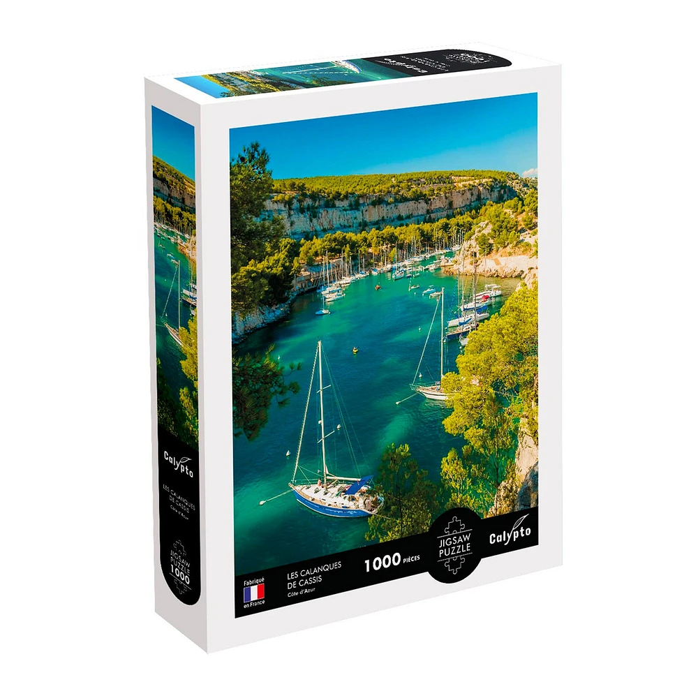 Casse-tête 1000 mcx - « Les Calanques de Cassis, Côte d'Azur »