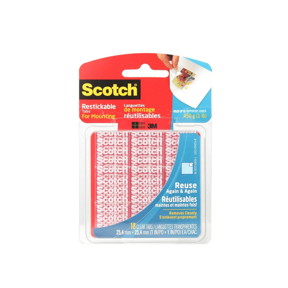 18-Pack Reusable Tabs