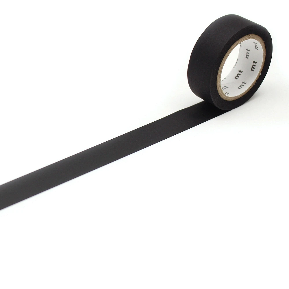 MT Washi Masking Tape - Matte Black