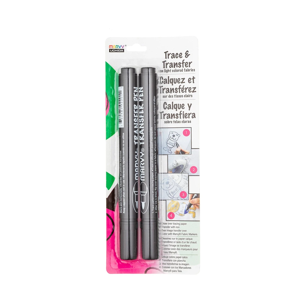 Pqt. 2 stylos Calquez et transférez