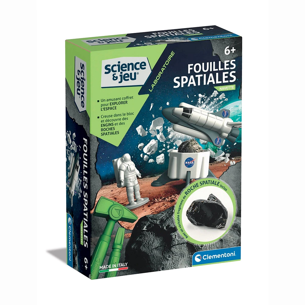 Jeu fouilles spatiales