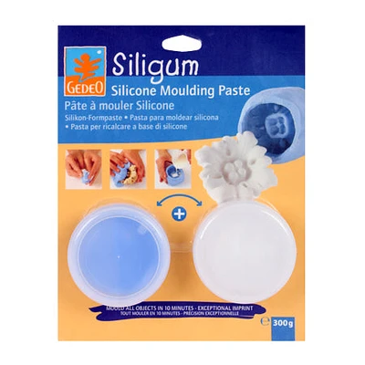 Silicone moulding paste