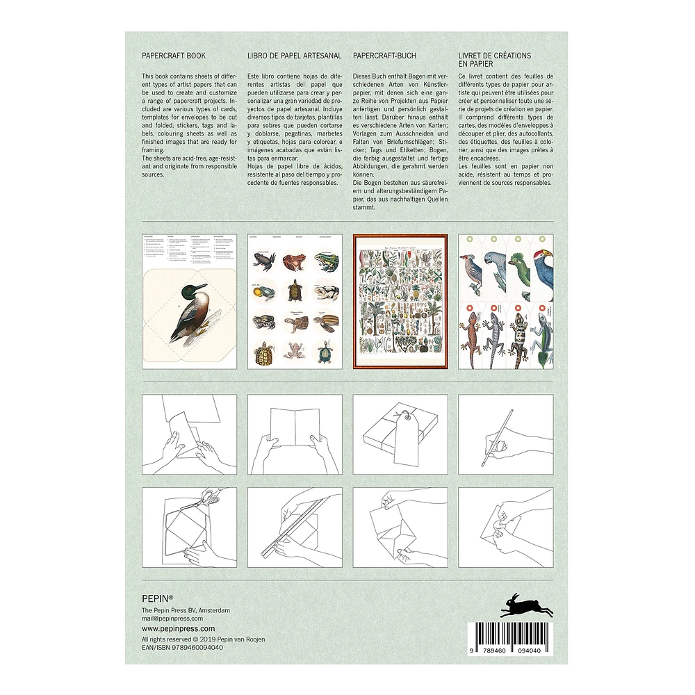 Papercraft Book: Natural History