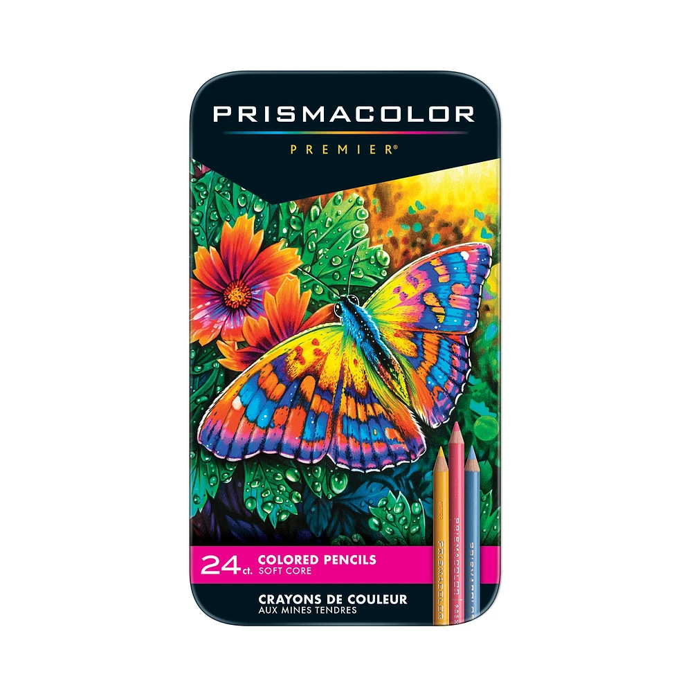Ens. 24 crayons de couleur Premier