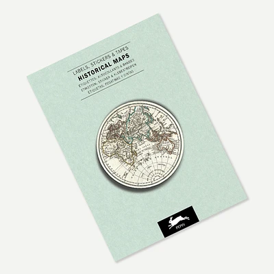 Étiquettes, autocollants & bandes : Cartes historiques