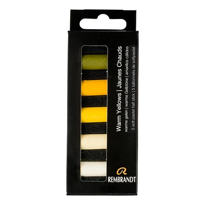 5-Pack Half Stick Soft Pastels