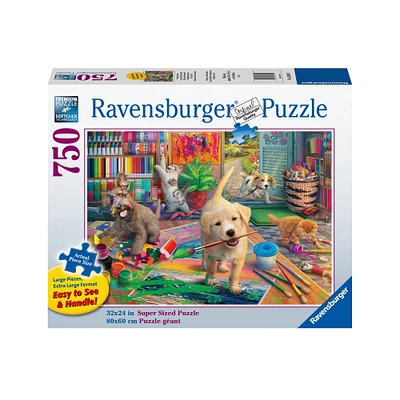 750-Piece XXL Puzzle - "Cute Crafters"