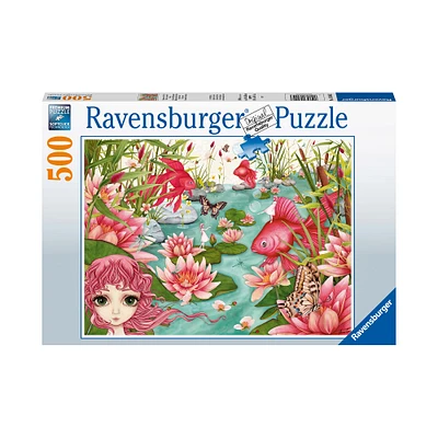 500-Piece Puzzle - "Minu's Pond Daydreams"