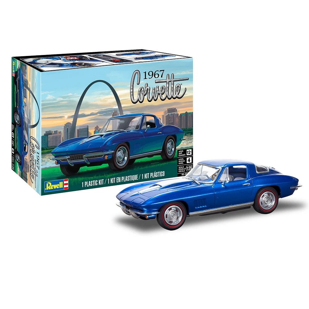 Kit modèle réduit - Corvette Coupe 1967