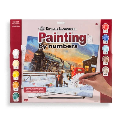 Painting by Numbers Kit - "Home for Christmas"