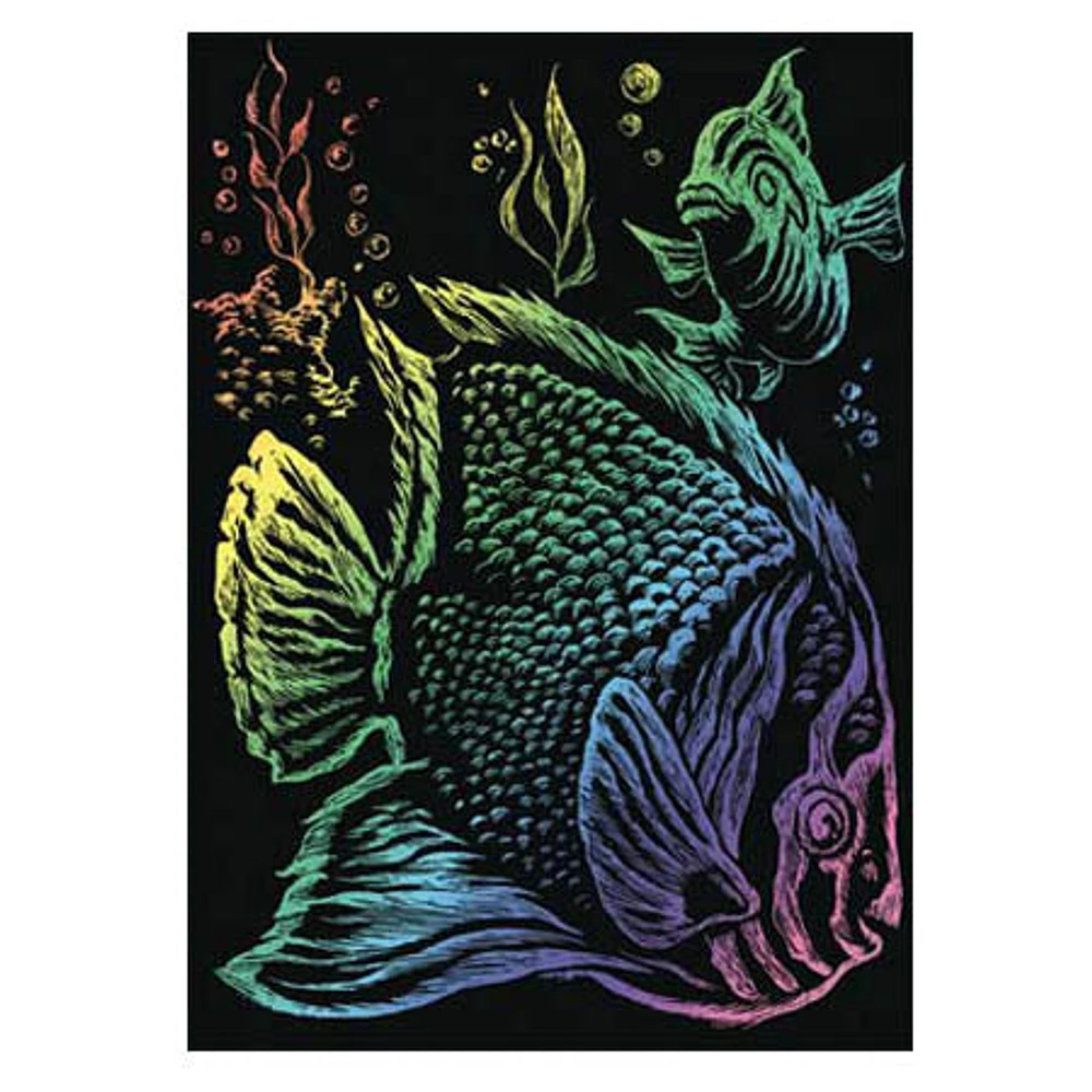 Fish rainbow engraving kit