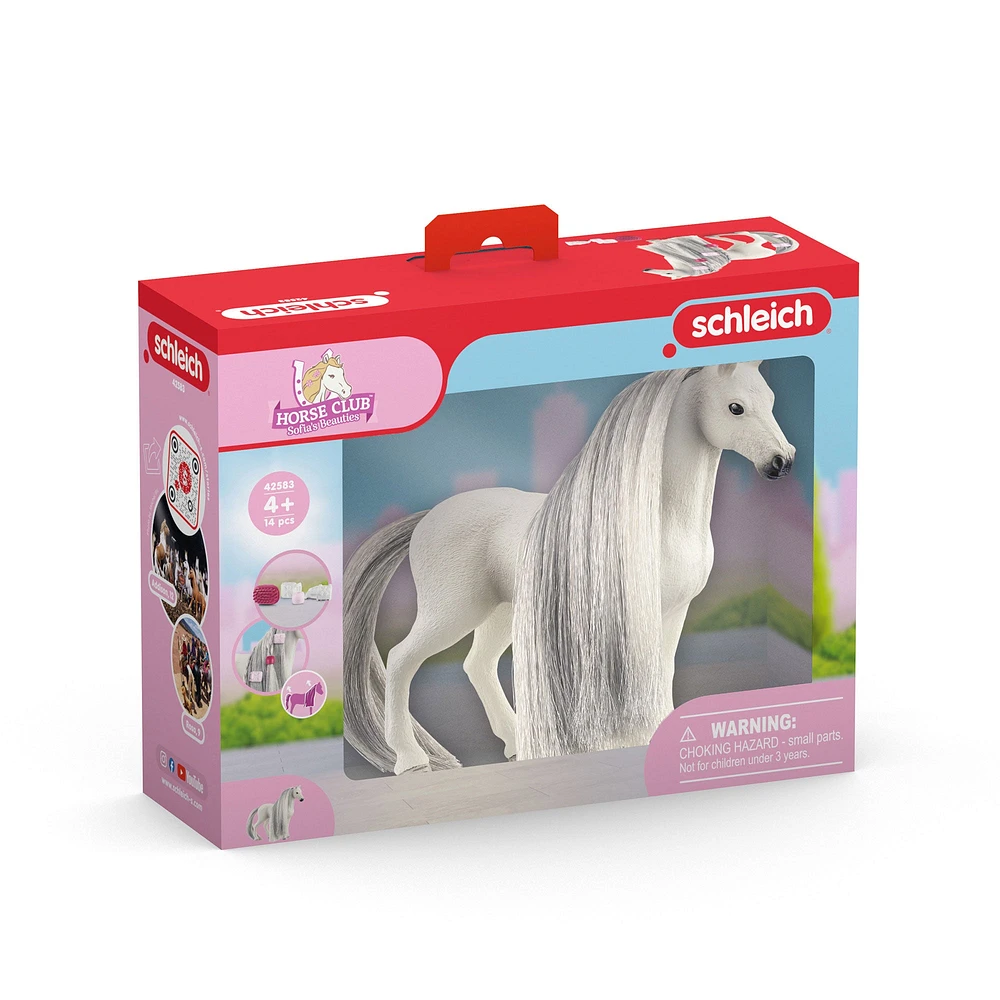 Ens. figurine de jeu - cheval beauté, jument Quarter Horse