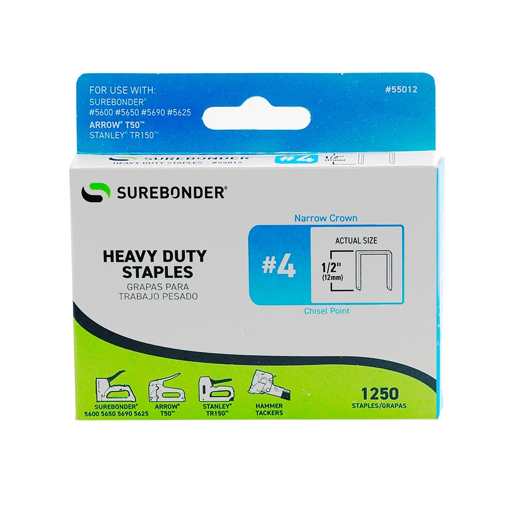 1,250 Pack Heavy-Duty Staples