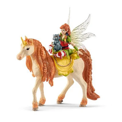 Figurine de jeu Bayala - Marween avec licorne scintillante