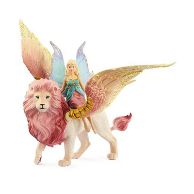 Figurine de jeu Bayala - fée sur lion ailé