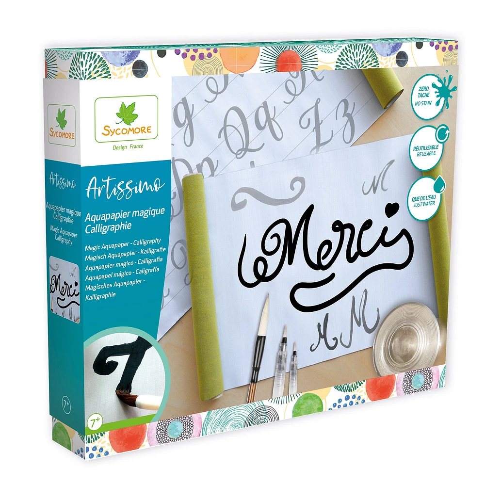 Kit Artissimo - aquapapier magique calligraphie
