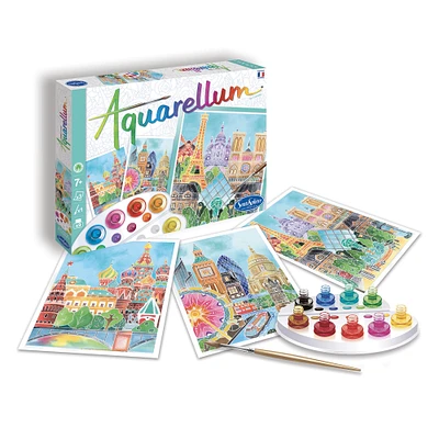 Aquarellum Large Painting Kit - Enchanted Deer