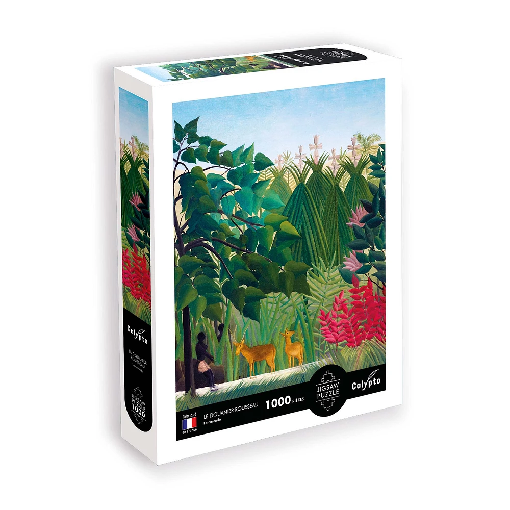 1,000-Piece Puzzle - "The Waterfall, Henri Rousseau"