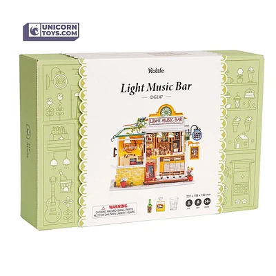 Mini maison DIY - Le bar illuminé
