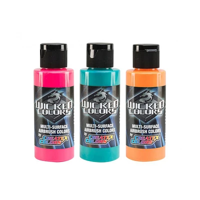 Wicked Airbrush Colors : Fluorescent