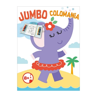Jumbo colomania : L'éléphant - French Ed.