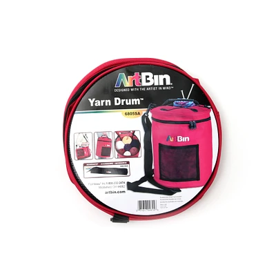 Yarn Drum Storage Bag – Raspberry