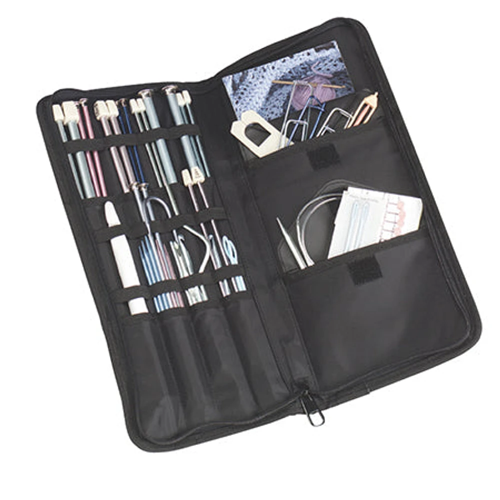 Hook and needle folio