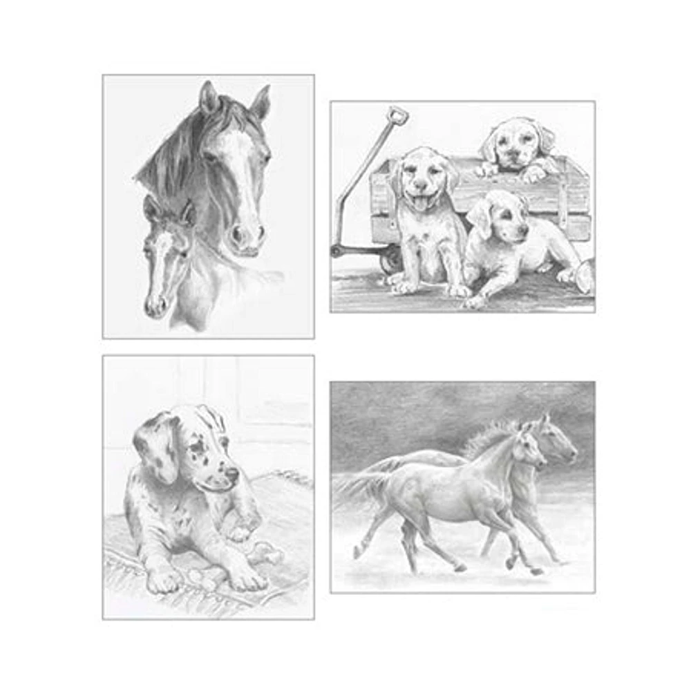 Sketching Made Easy™ Kit – Dogs and Horses