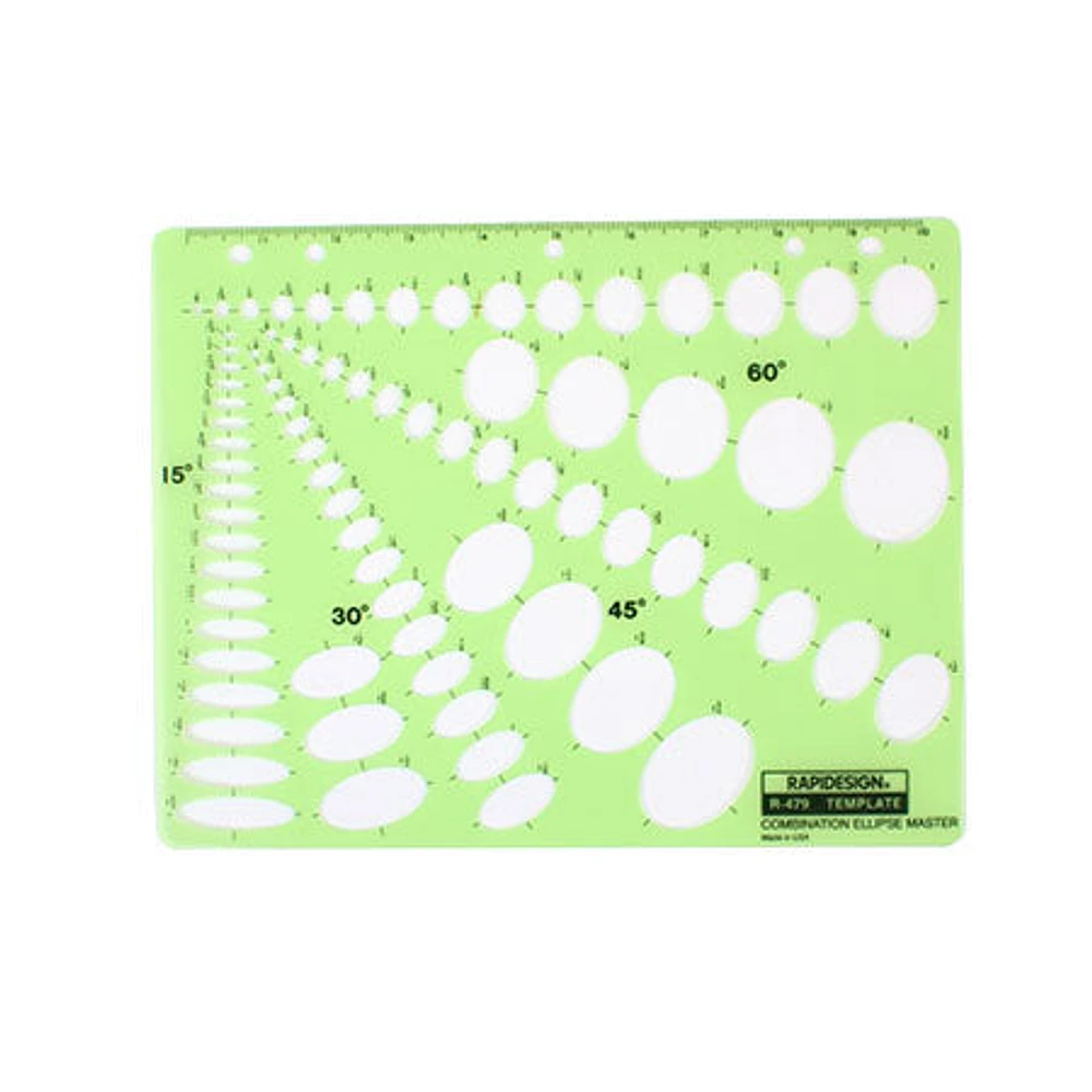 RapiDesign Template - Combination Ellipse Master R479