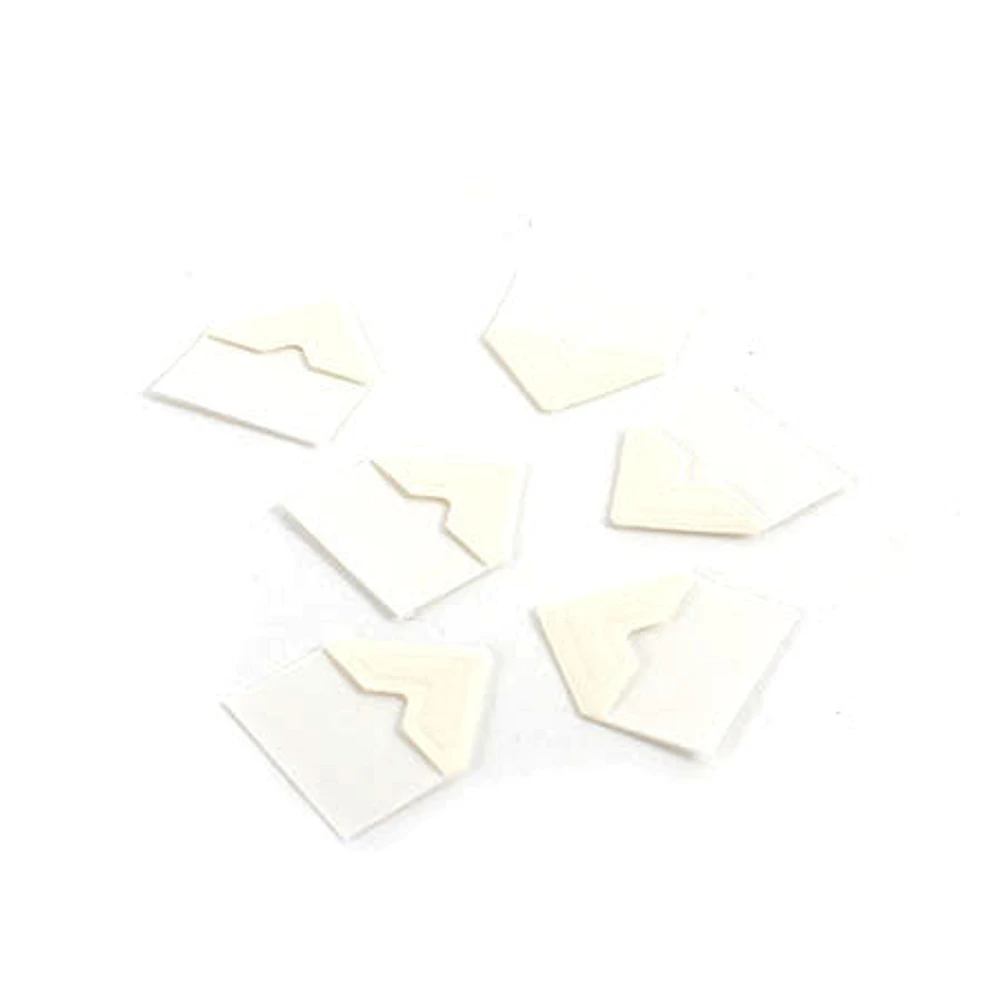 Archival Paper Photo Corners, Ivory