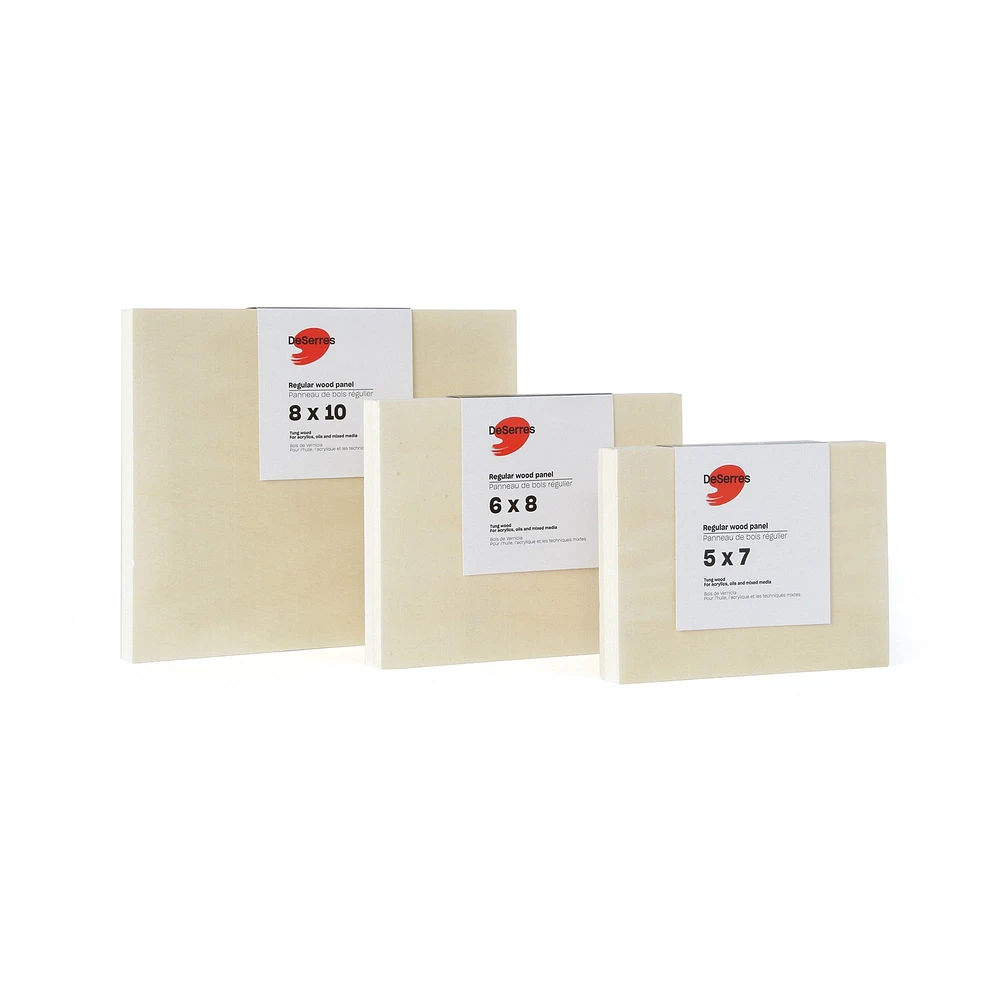 Standard Wood Panel - 4 X 4 in