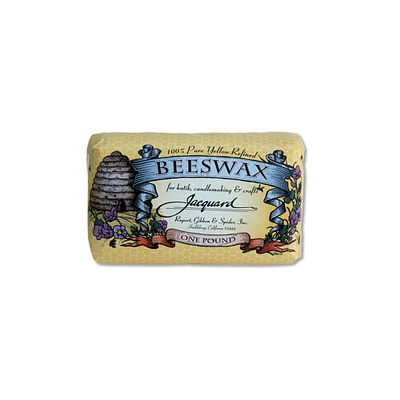 100% Pure Yellow Refined Beeswax - 1 lb