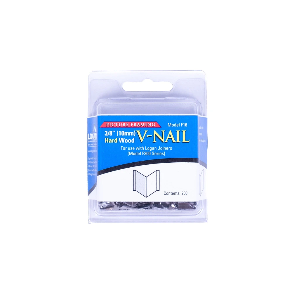 Clou en V - bois dur, 3/8 po