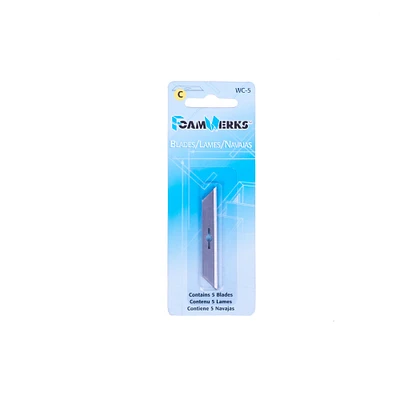 FoamWerks Replacement Blades - Set of 5
