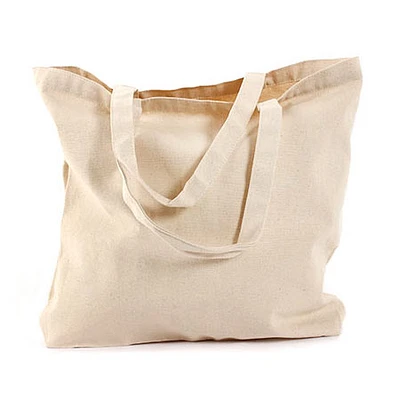 Sac en toile naturel 100% coton avec gousset
