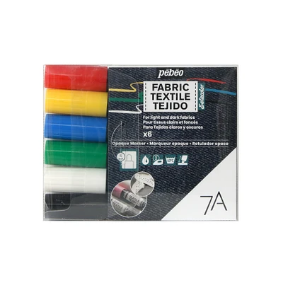 Pébéo 7A Opaque Marker Pack - 6