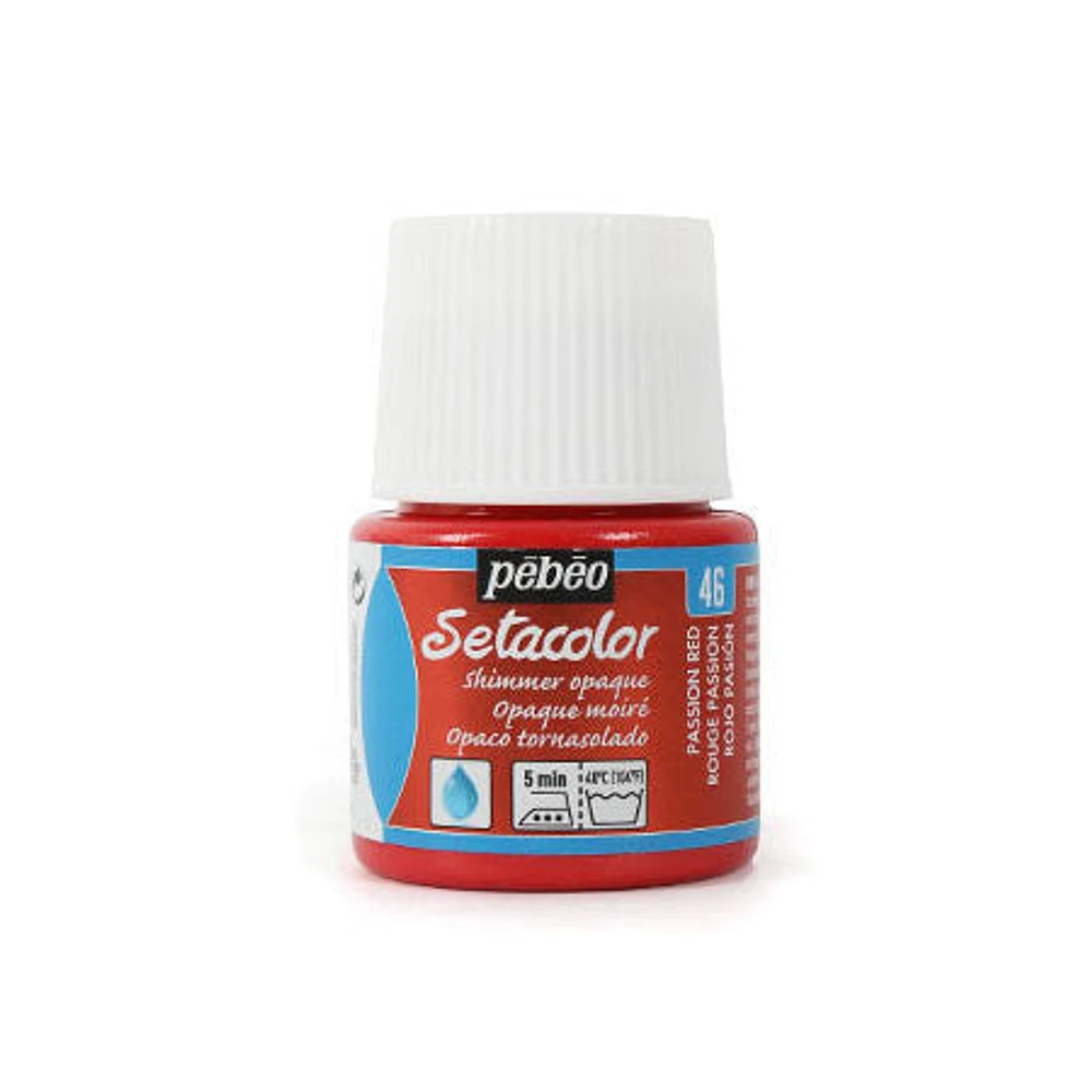 Setacolor Opaque Shimmer Fabric Paint - Amethyst
