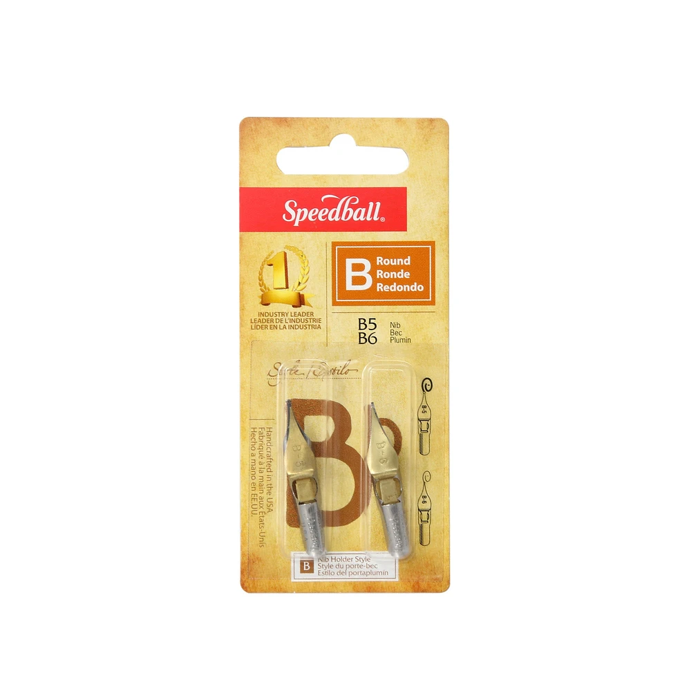 Pointes Speedball B5-B6 rondes