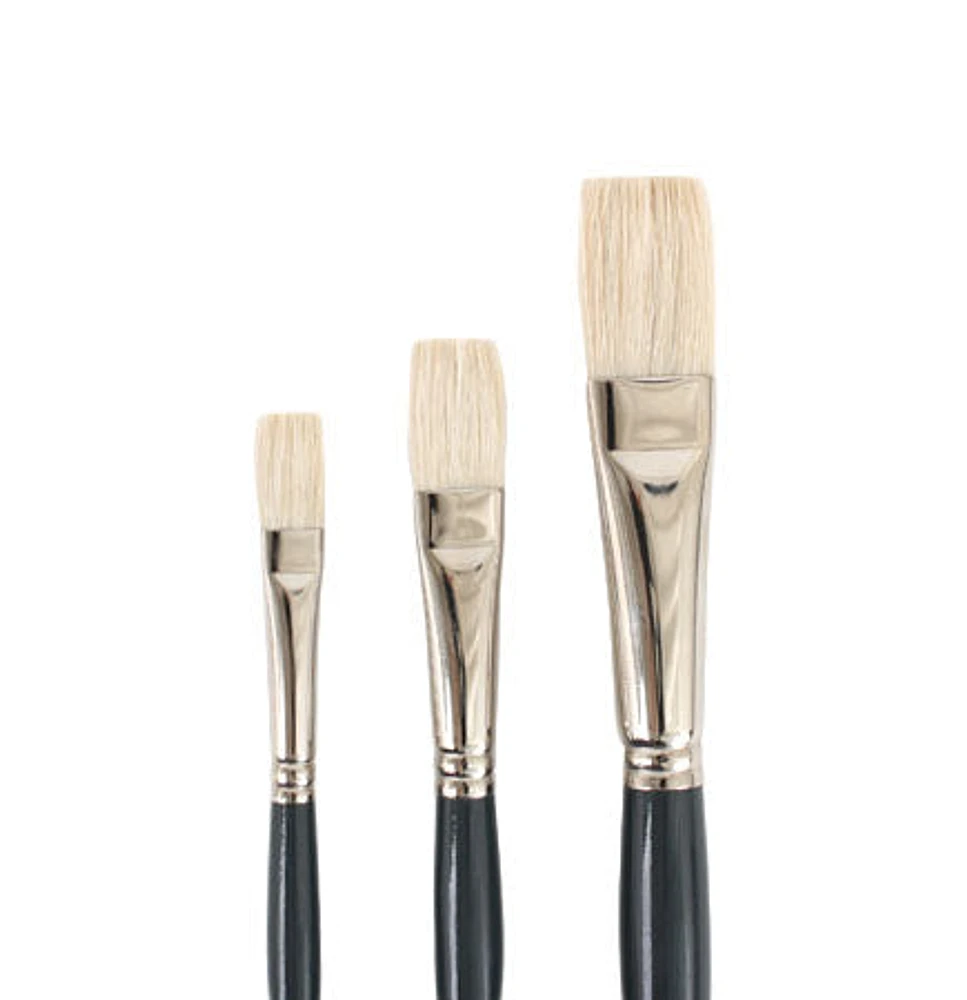 Snap! Paintbrush – Flat, Hog Hair