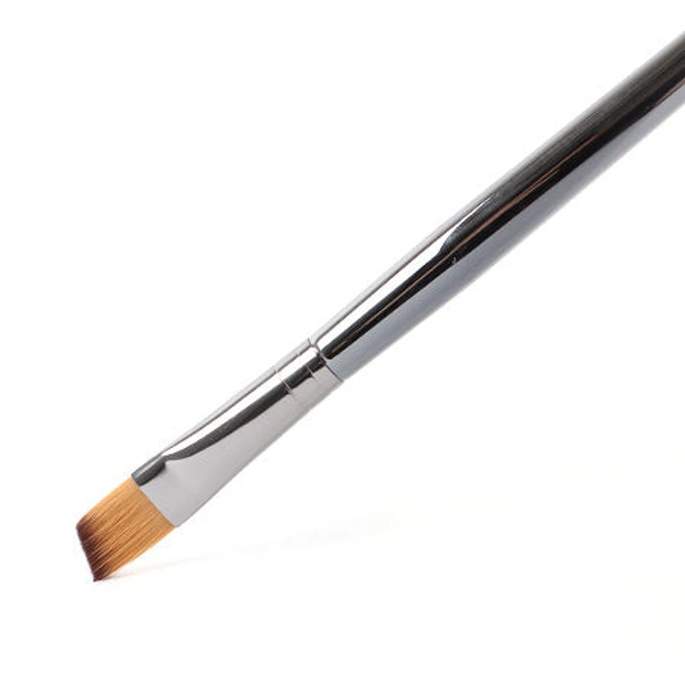 Long handle angular paintbrush