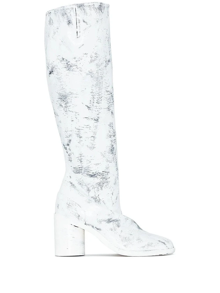 MAISON MARGIELA - Knee High Tabi Boots